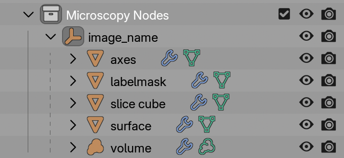 mic nodes objects